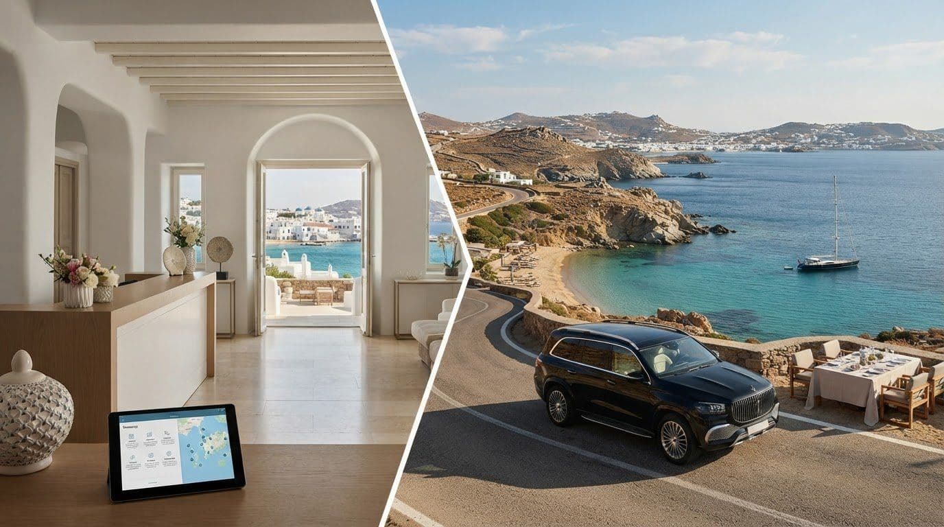 Local Greek Concierge Agency or Hotel Concierge in Mykonos: How They Compare