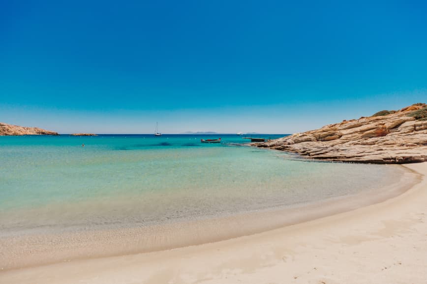 Ios from Mykonos | Private 8-hour yacht experience
